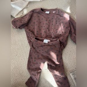 Zara sweat suit